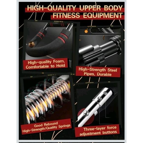 Twister Arm Trainer – 20–70lb Adjustable Resistance Chest Workout Equipment s32 - Picture 4 of 8